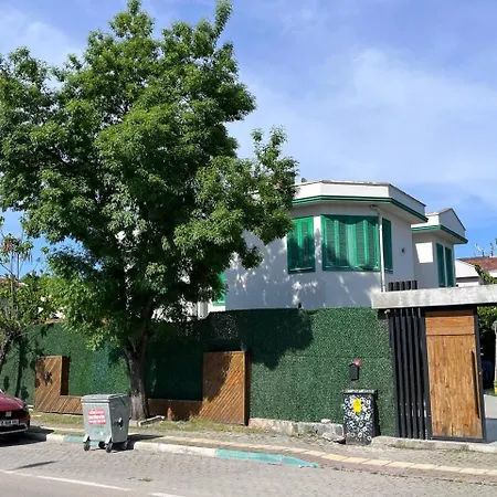 Yesil Panjurlu Bahceli Villa Nilufer