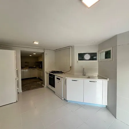 Yesil Panjurlu Bahceli Villa *